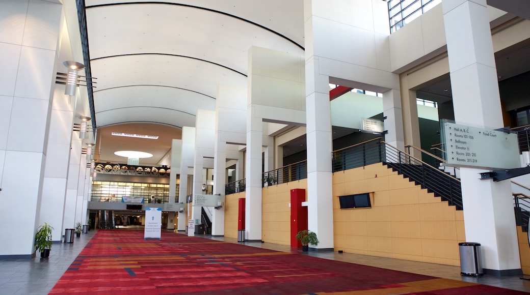 Charlotte Convention Center which includes interior views