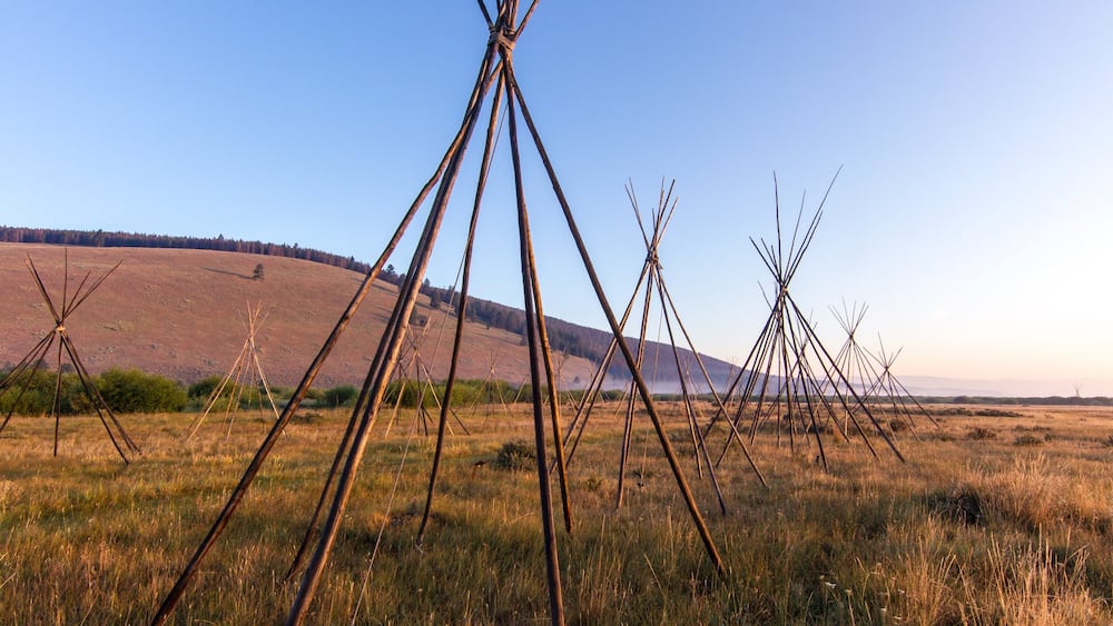 Big Hole National Battlefield mettant en vedette scènes tranquilles