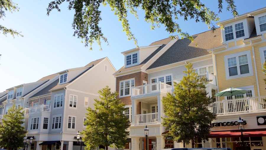 Birkdale Village cho thấy kiến trúc hiện đại
