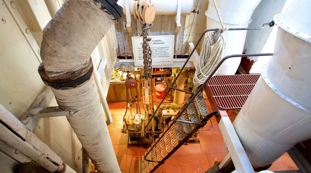 Lightship Chesapeake showing interior views