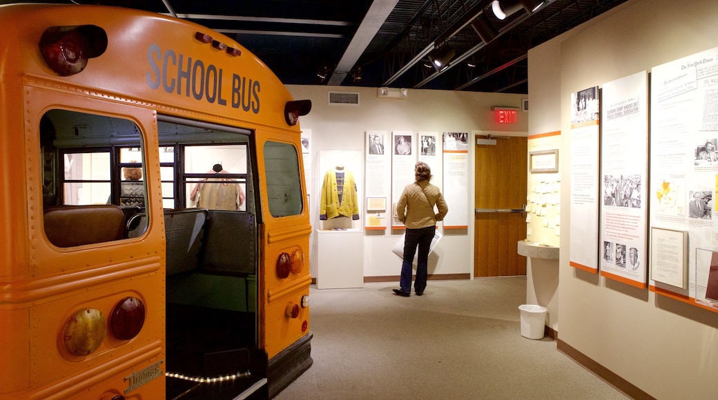 Levine Museum of the New South featuring interior views