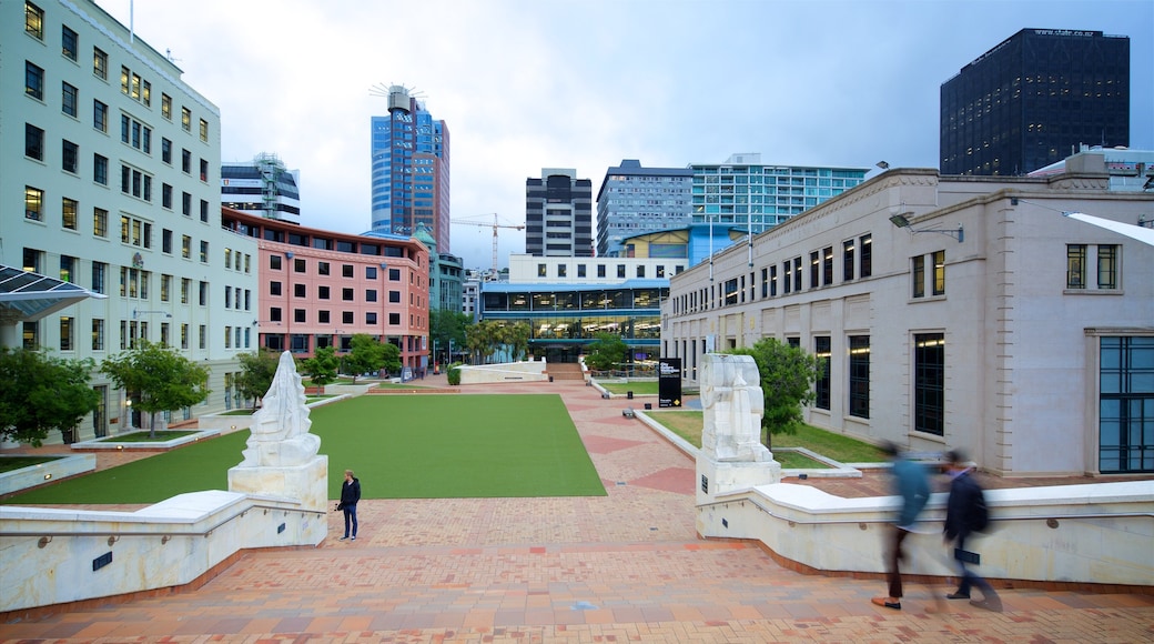 Civic Square mit einem Stadt