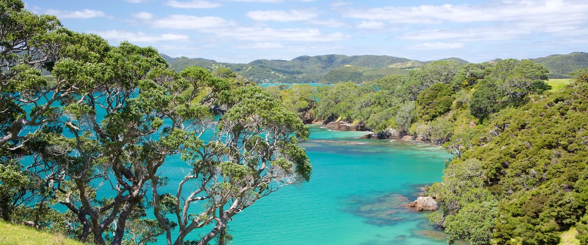 Russell qui includes baie ou port et scĂšnes tranquilles