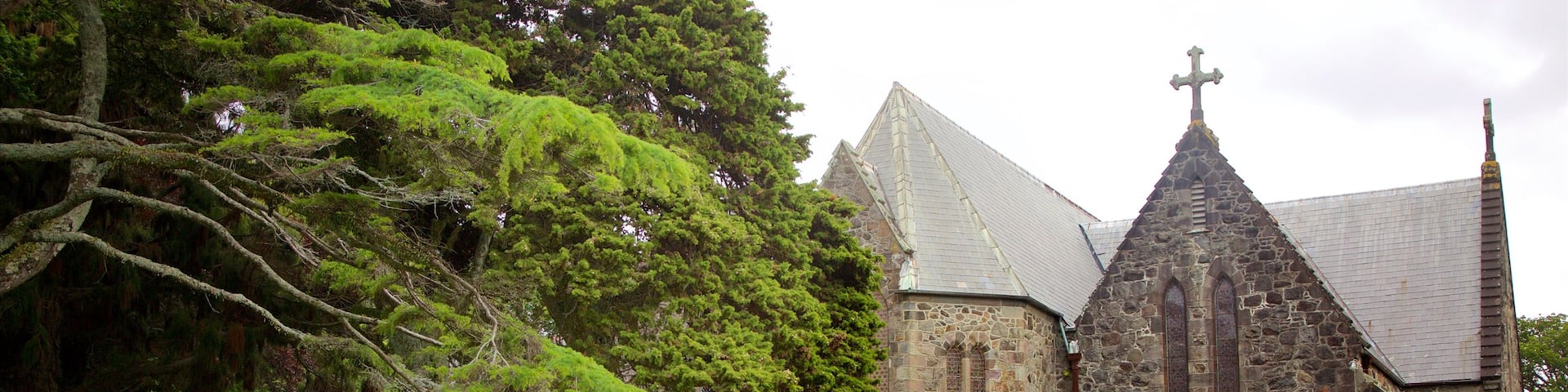 Eglise Sainte-Marie qui includes église ou cathédrale, patrimoine architectural et cimetière