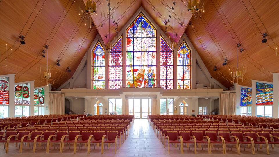 Holy Trinity Cathedral featuring a church or cathedral and interior views