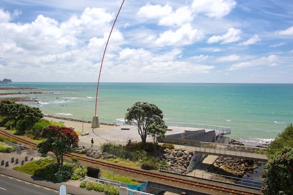 Wind Wand showing rocky coastline, a bay or harbour and general coastal views