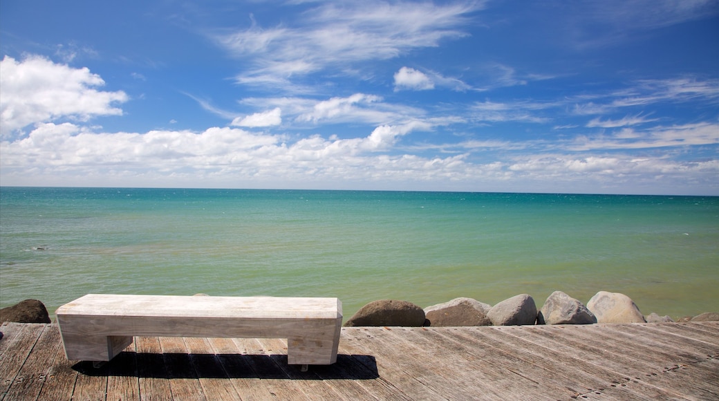 New Plymouth featuring a bay or harbour