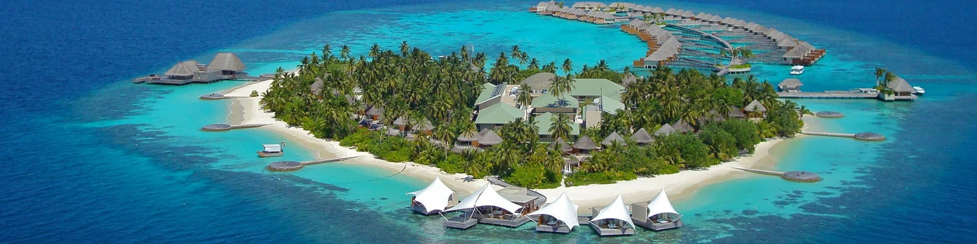 Maldives qui includes hĂŽtel ou complexe de luxe et vues d\'Ăźle