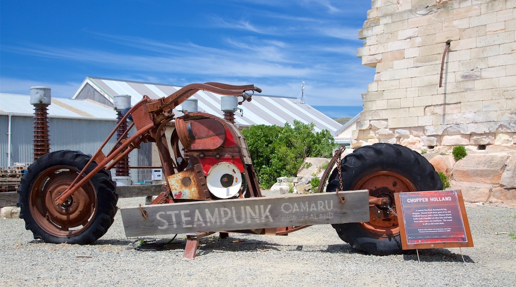 Oamaru showing outdoor art