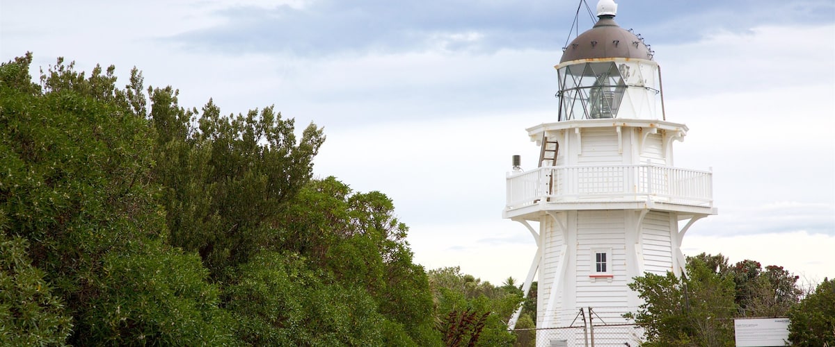 Moeraki Lighthouse which includes a lighthouse