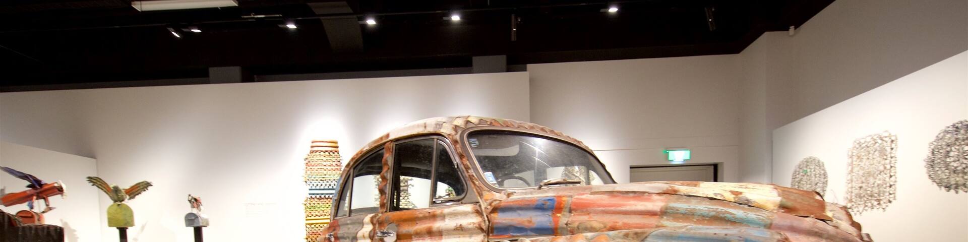 Canterbury Museum mit einem Innenansichten