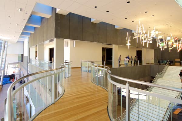 Christchurch Art Gallery das einen Innenansichten
