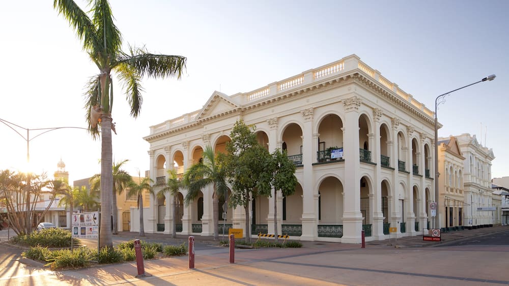 Rockhampton mit einem Geschichtliches und historische Architektur