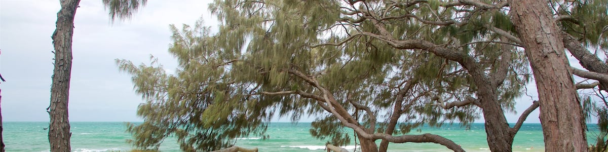 Tannum Sands das einen Strand und allgemeine Küstenansicht