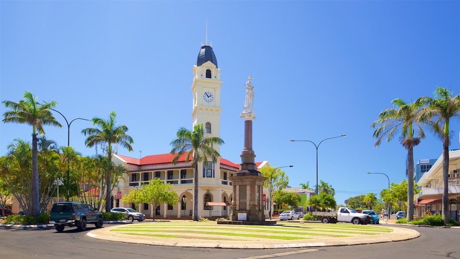 Capricorn Coast toont een monument, historische architectuur en historisch erfgoed