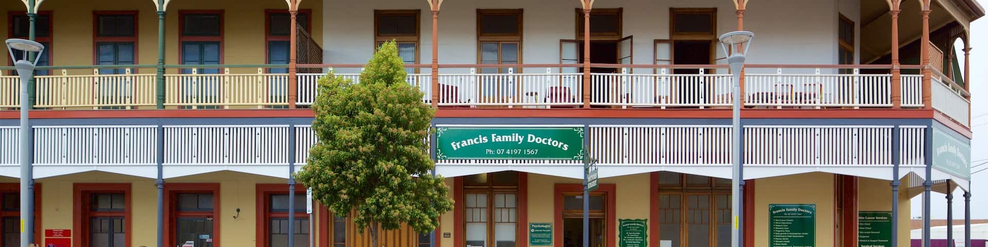 Maryborough mit einem historische Architektur und Geschichtliches