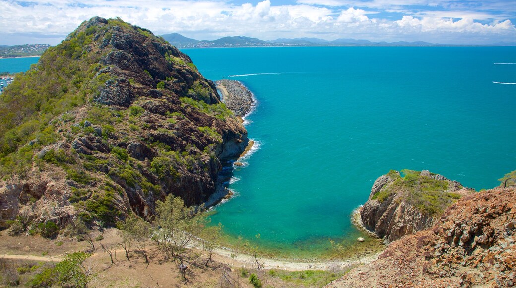 Yeppoon which includes general coastal views and rocky coastline