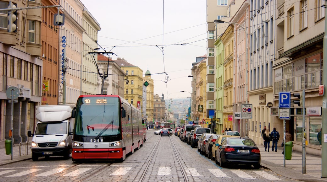 Náměstí Míru qui includes patrimoine historique