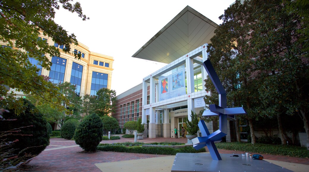 Columbia Museum of Art caratteristiche di arte urbana e piazza