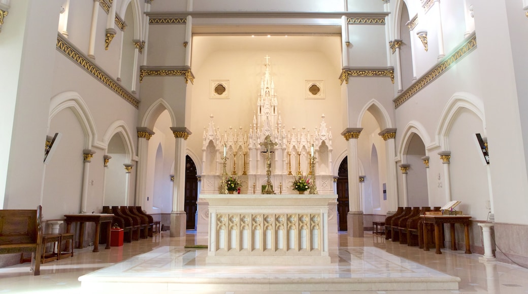 Cathedral of Saint John the Baptist showing a church or cathedral, interior views and heritage elements