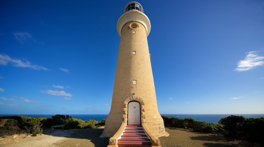 Flinders Chase National Park featuring a lighthouse and general coastal views