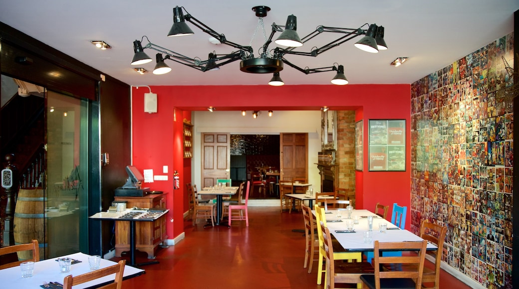 Noordoost Tasmanië bevat cafés en interieur