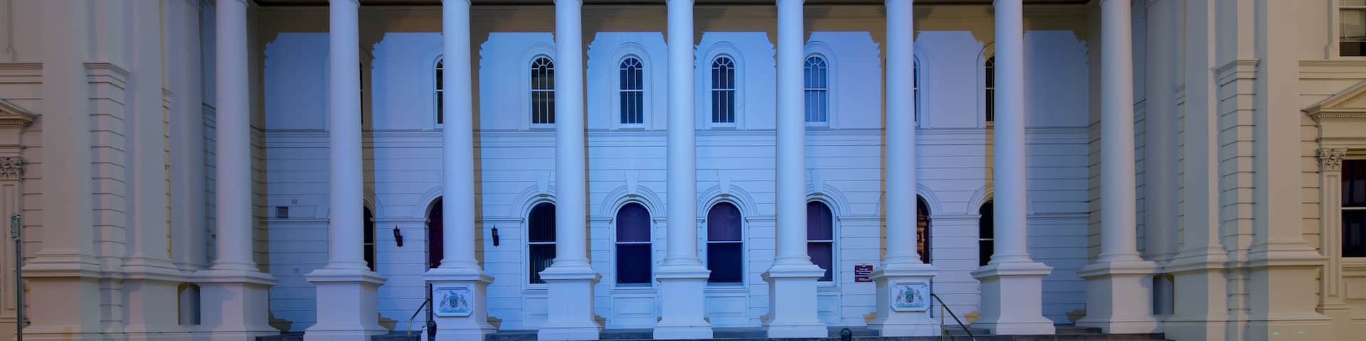 Launceston das einen historische Architektur