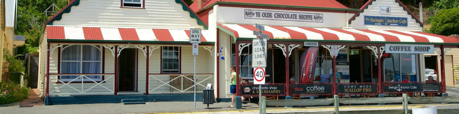 Nord-ouest de la Tasmanie qui includes patrimoine historique