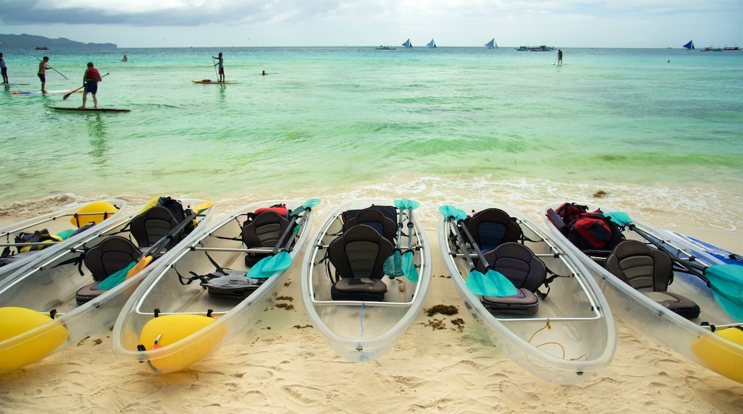 Aklan แสดง ทิวทัศน์เขตร้อน, พายเรือคายัคหรือเรือแคนู และ ชายหาด