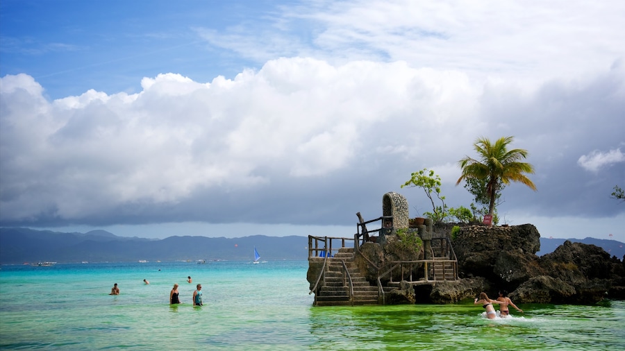 Quần đảo Visayan có tính năng bơi lội, ảnh đảo và cảnh bờ biển