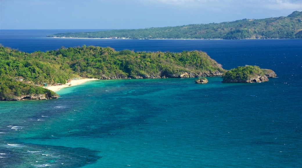 Mt. Luho which includes island views and tropical scenes