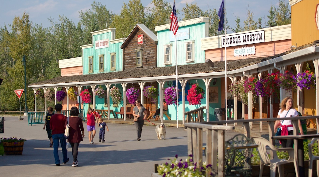 Pioneer Park caratteristiche di strade, oggetti d\'epoca e giro