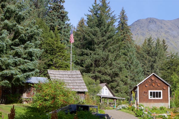 Mine de Crow Creek qui includes scènes tranquilles et maison