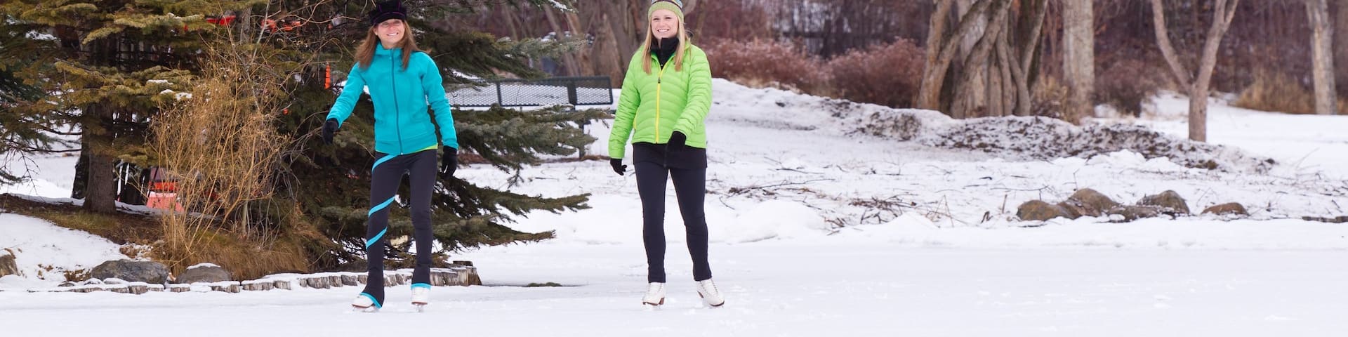 Kalispell showing ice skating