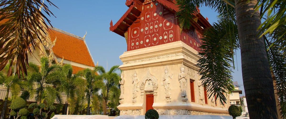 Wat Phra Singh montrant patrimoine historique