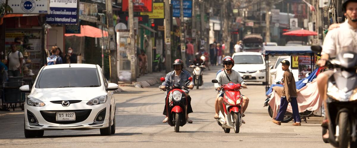 Chiang Mai có tính năng chạy mô tô