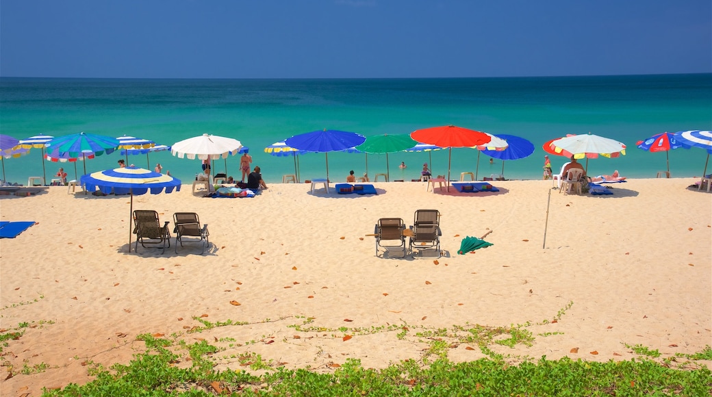 Surin featuring general coastal views and a sandy beach