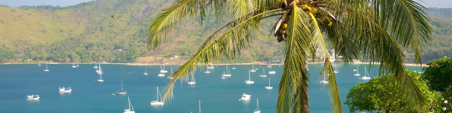 Promthep Cape which includes boating and a bay or harbor