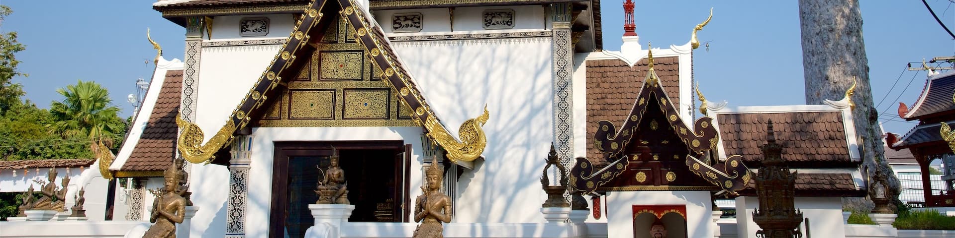 North Thailand showing a temple or place of worship