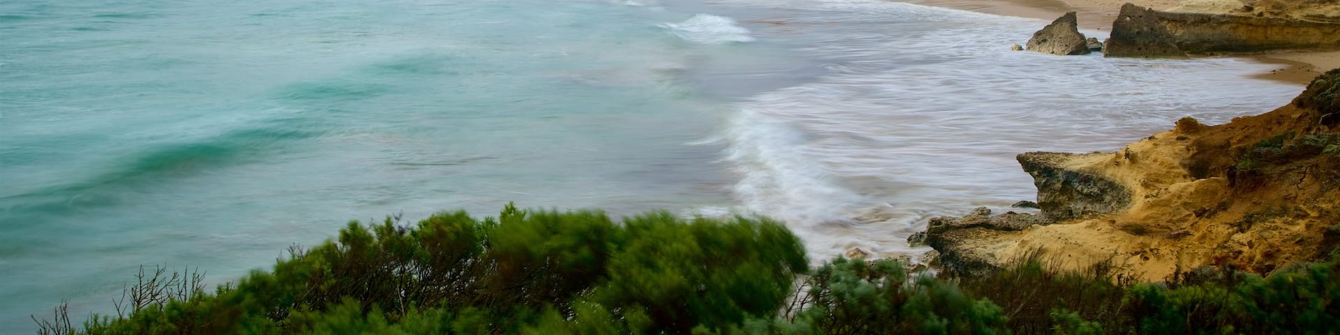 Peterborough which includes a sandy beach and rocky coastline