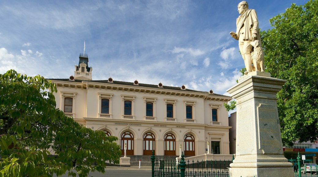 Ballarat og byder på en statue eller en skulptur