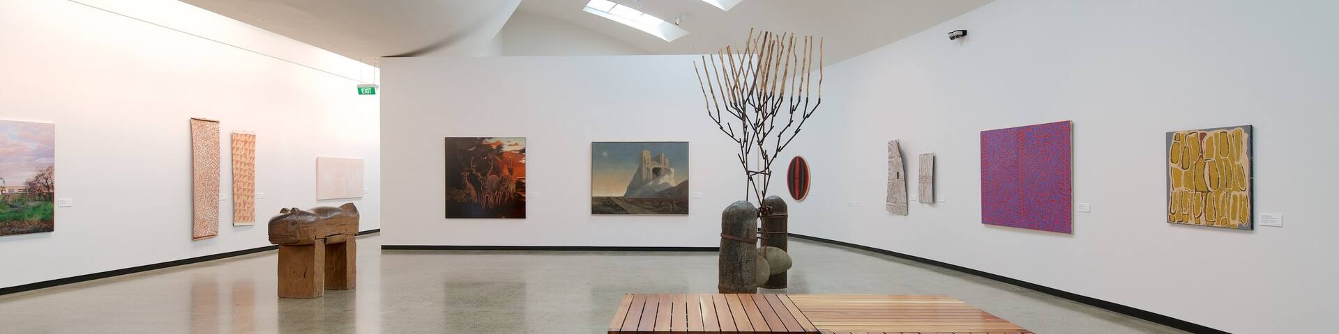 Ballarat Fine Art Gallery mettant en vedette vues intérieures