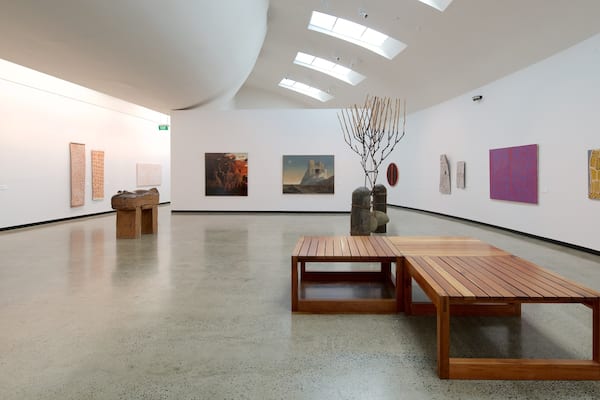 Ballarat Fine Art Gallery das einen Innenansichten
