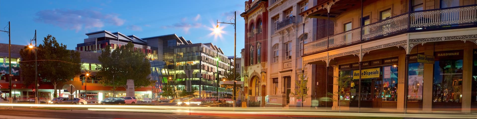 Bendigo mit einem Stadt
