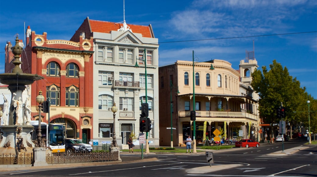 Bendigo showing street scenes