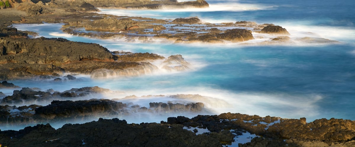 Phillip Island qui includes rochers au bord de la mer
