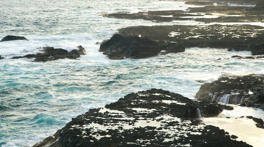 Phillip ofreciendo costa rocosa