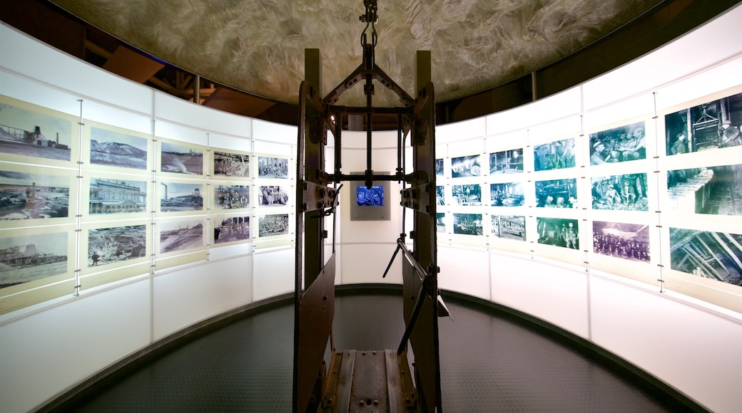 Gold Museum featuring interior views