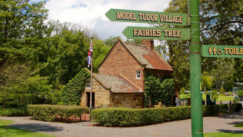 Fitzroy which includes a house and signage