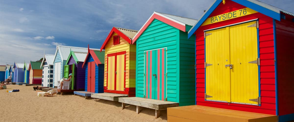 Brighton featuring a house and a beach
